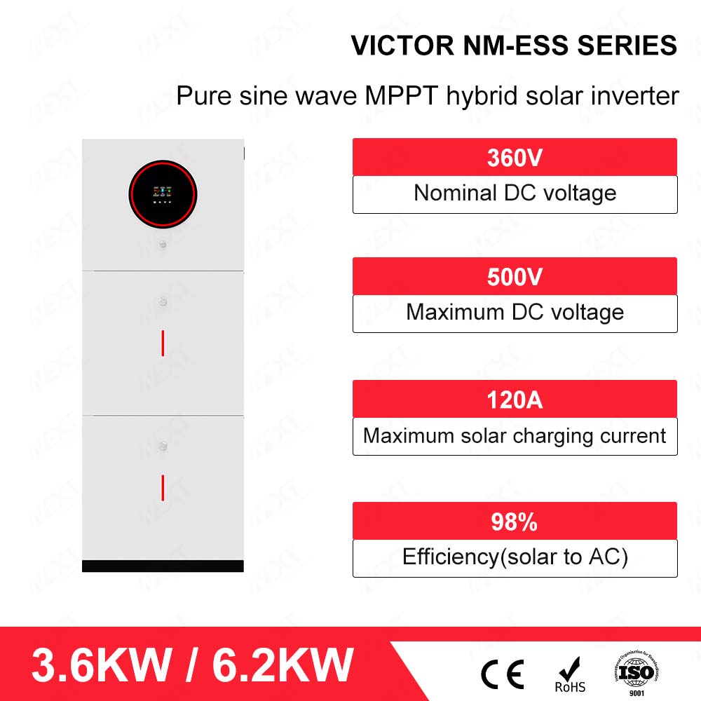 All In One Energy Systems 3.6KW 6.2KW 24V 48V On/Off Grid อินเวอร์เตอร์พลังงานแสงอาทิตย์ Pure Sine Wave อินเวอร์เตอร์ Mppt อินเวอร์เตอร์พลังงานแสงอาทิตย์