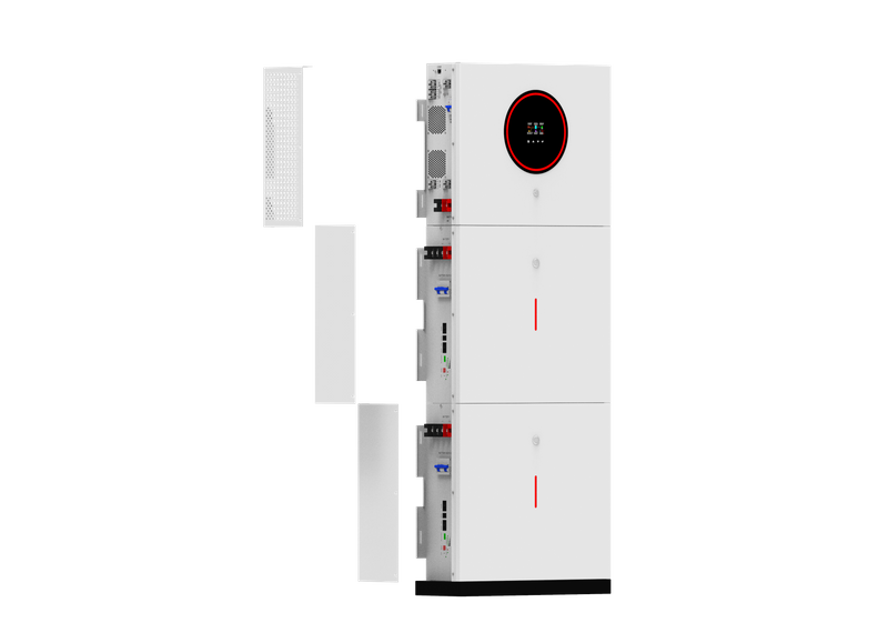 ระบบพลังงานภายในบ้านอินเวอร์เตอร์แบตเตอรี่แรงดันสูง 3.6KW 24V เปิด / ปิดกริดอินเวอร์เตอร์พลังงานแสงอาทิตย์ผู้ผลิตระบบจัดเก็บพลังงาน