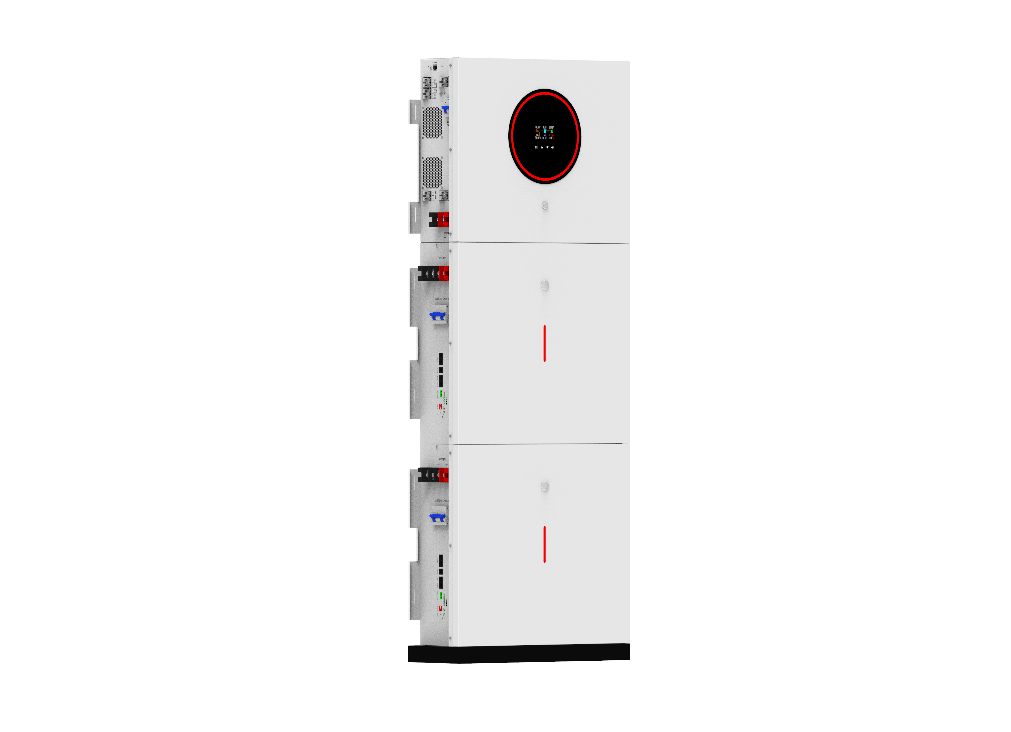 All In One Energy Systems บ้าน 3.6KW 24V ใช้อินเวอร์เตอร์พลังงานแสงอาทิตย์เอาต์พุตคู่