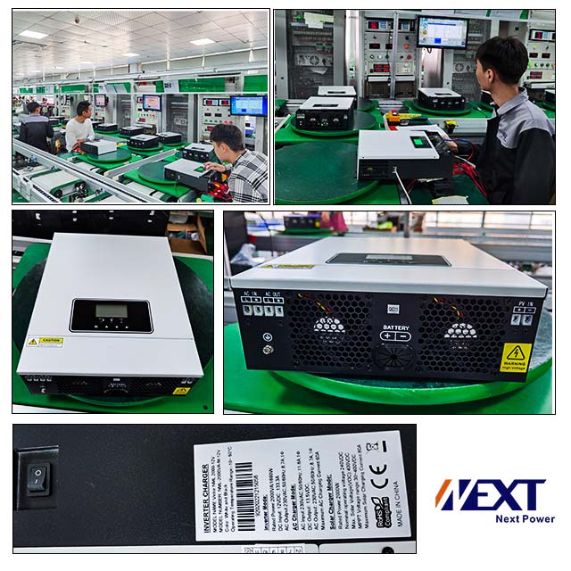 ถัดไปโรงงานโดยตรง 1600W/ 12V MPPT ในตัว 80A พลังงานแสงอาทิตย์ชาร์จ PURE sine WAVE off Grid อินเวอร์เตอร์พลังงานแสงอาทิตย์